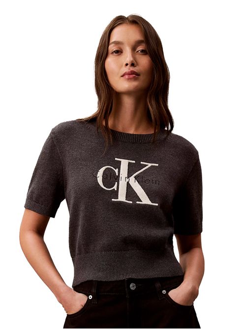 CALVIN KLEIN T-shirt  monologo corto CALVIN KLEIN | LV044E306GP7I